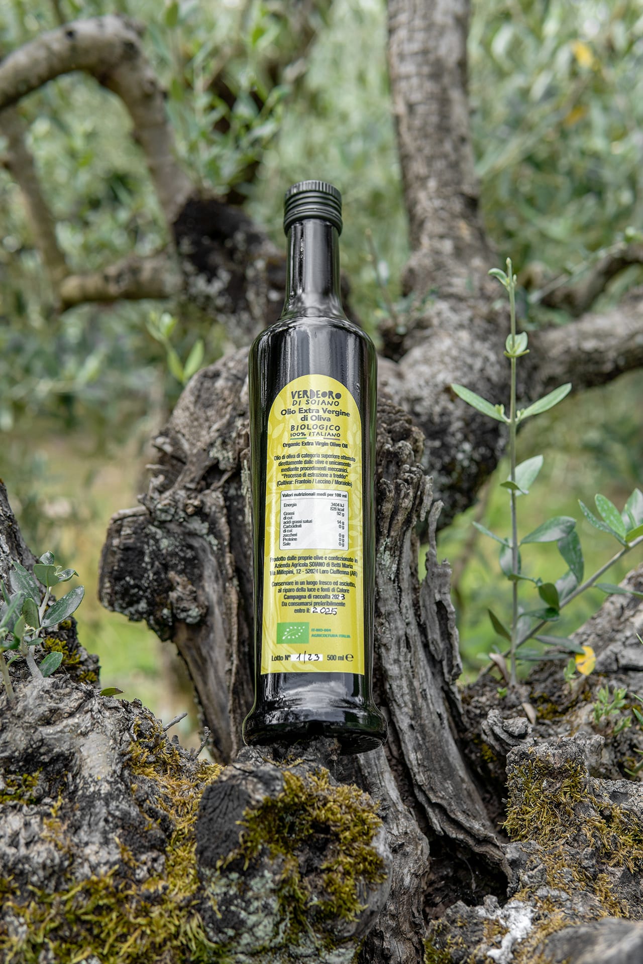 Verdeoro di Soiano 500ml - Olio Extra Vergine di Oliva Biologico